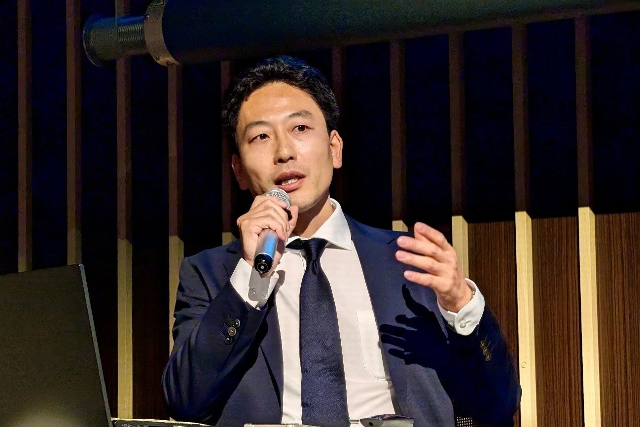 講演する橋詰氏