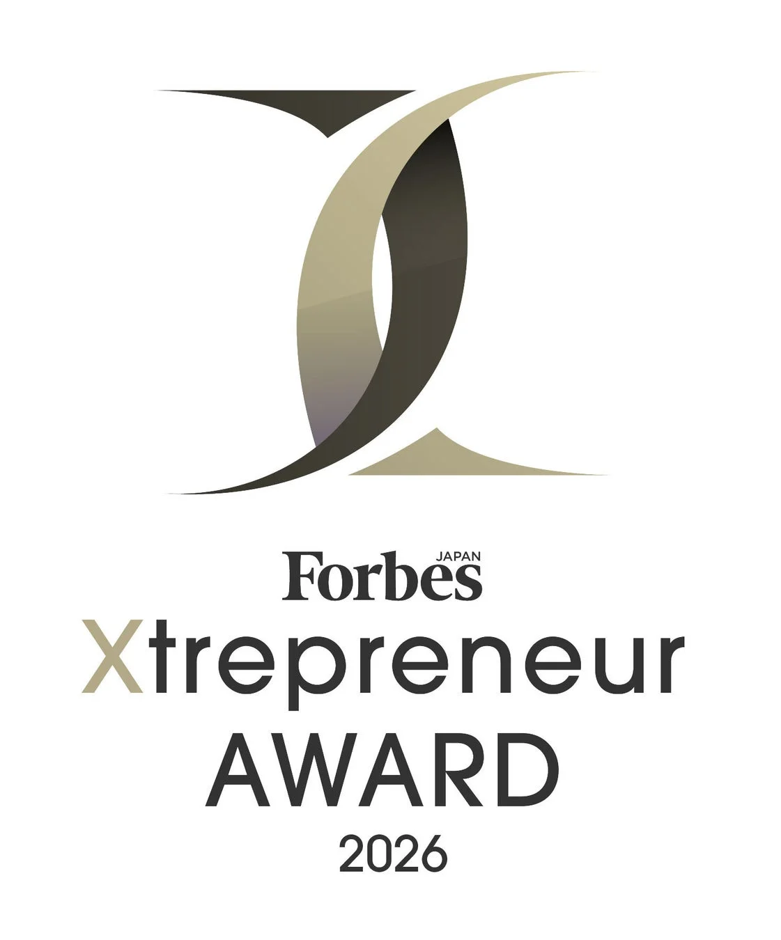 Forbes JAPAN Xtrepreneur AWARD 2026ロゴ