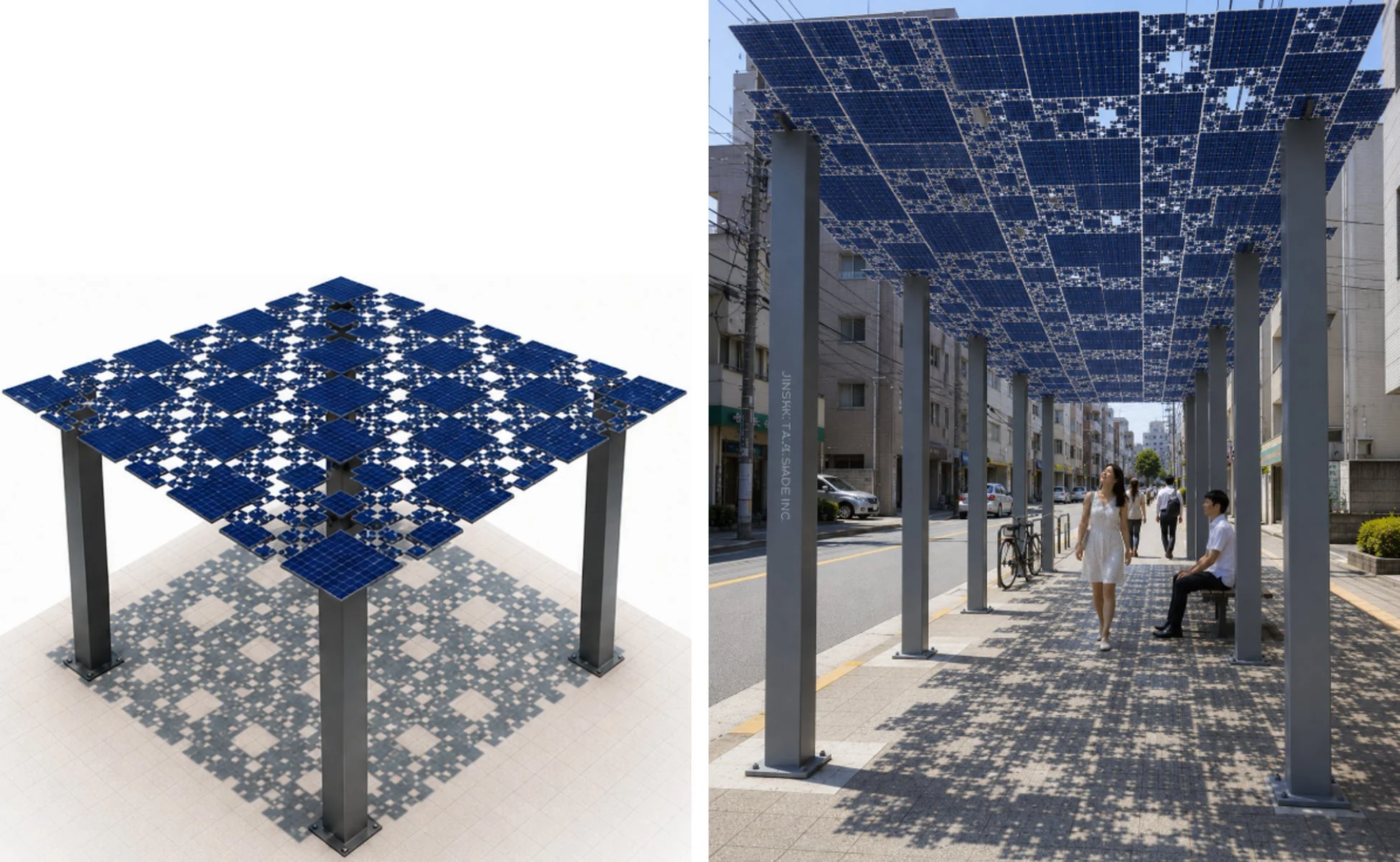 フラクタル型太陽光発電