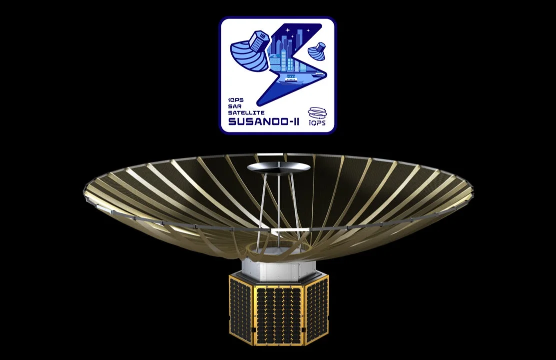 SAR衛星「SUSANDO-II」のCG画像