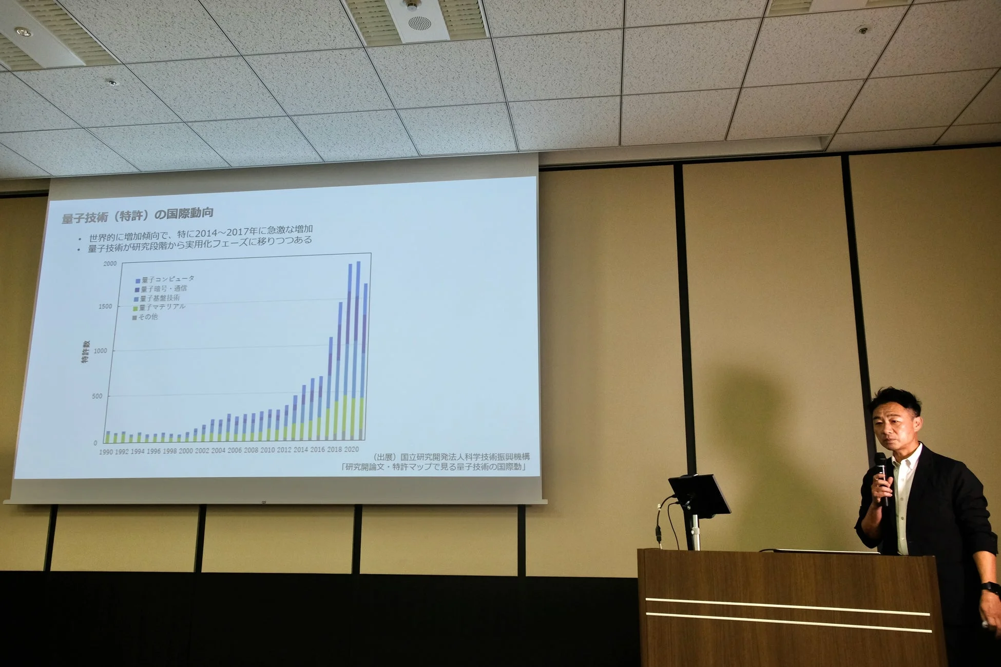 理化学研究所 量子コンピュータ研究センター 井門 孝治氏の講演スライド