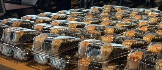 おにぎり,弁当,テイクアウト,ケータリング,日本食,大量,プラスチック容器,食事,イベント