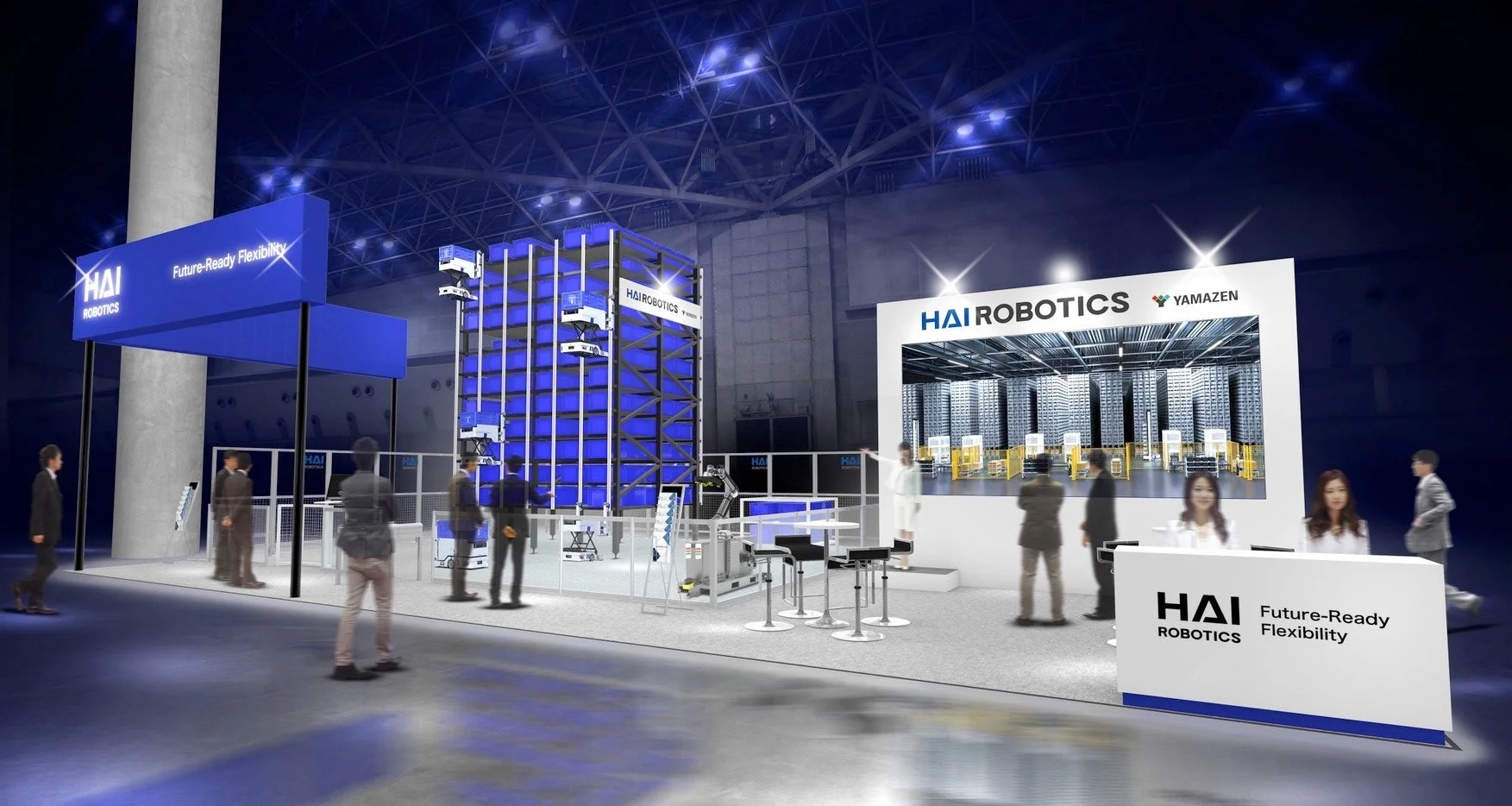 国際物流総合展2026の共同展示ブースの様子