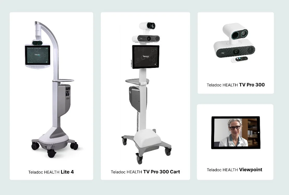 Teladoc HEALTHの遠隔医療システム製品群