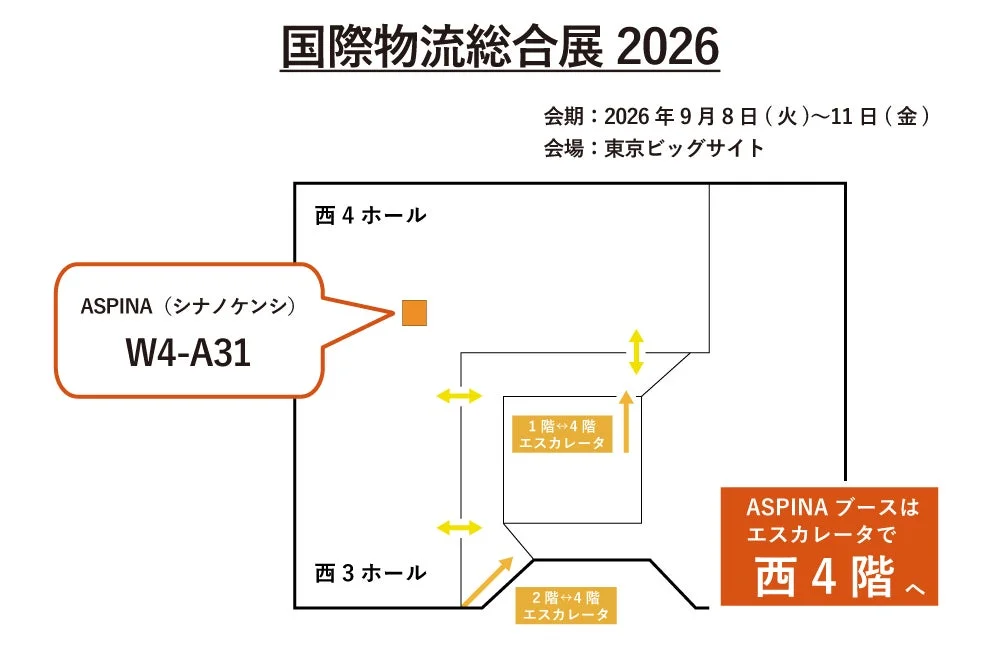 国際物流総合展2026の会場案内図