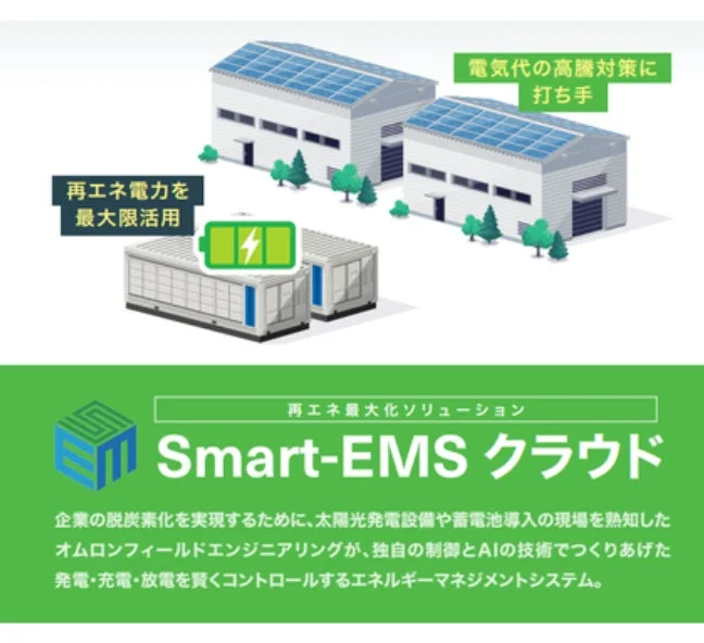 オムロンフィールドエンジニアリングのSmart-EMSクラウド