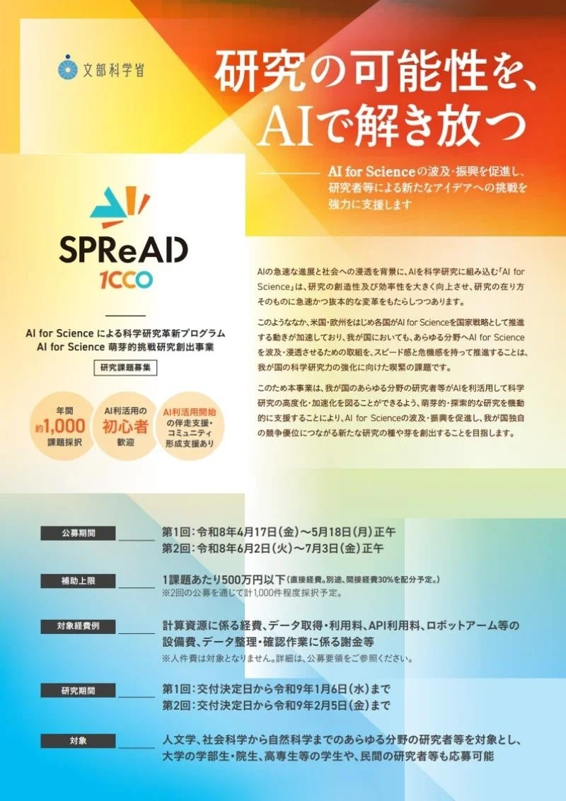 文部科学省 SPReAD 事業概要