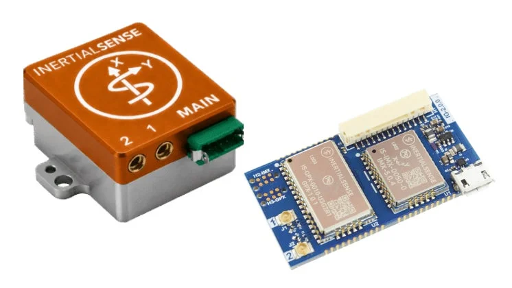 慣性計測ユニット(IMU)とGPS/GNSSモジュール