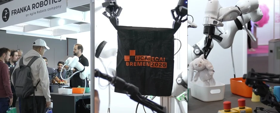Franka Roboticsのロボットデモンストレーション