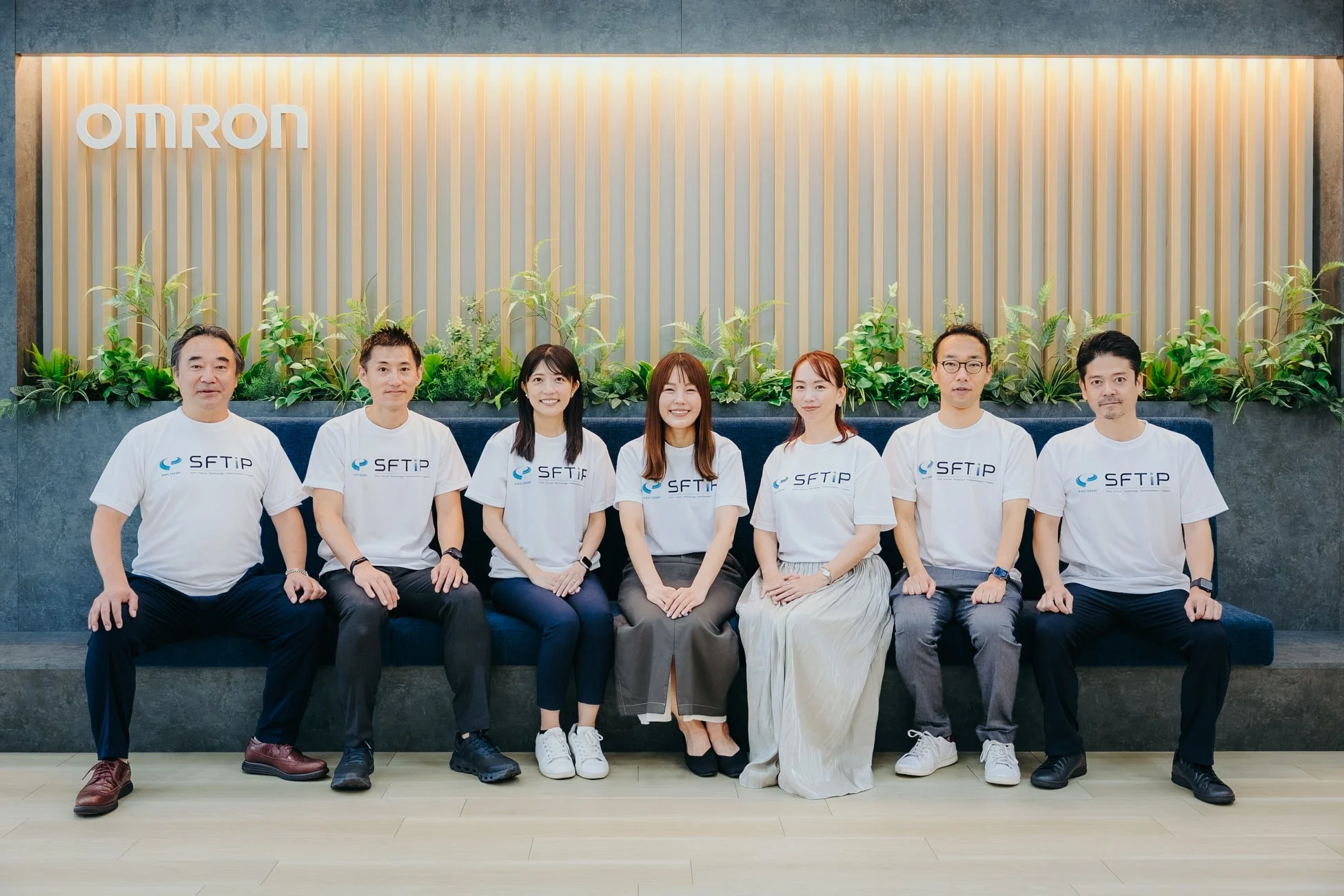 SFTiPに参加するOMRONの社員らしきグループ